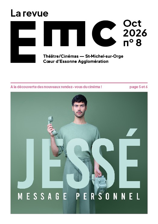 Couverture de la revue d'octobre - Image de Jessé, humoriste